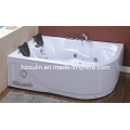 Baignoire de massage hydromassante en acrylique carré blanc (OL-631)